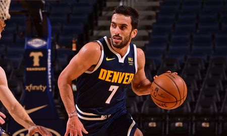 Facundo Campazzo no pudo anotar en el triunfo de Denver Nuggets ante Miami Heat por la NBA. Facundo Campazzo no pudo anotar en el triunfo de Denver Nuggets ante Miami Heat por la NBA.