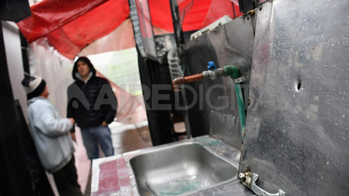 El carrito de comidas había sido atacado en febrero de este año. El carrito de comidas había sido atacado en febrero de este año.