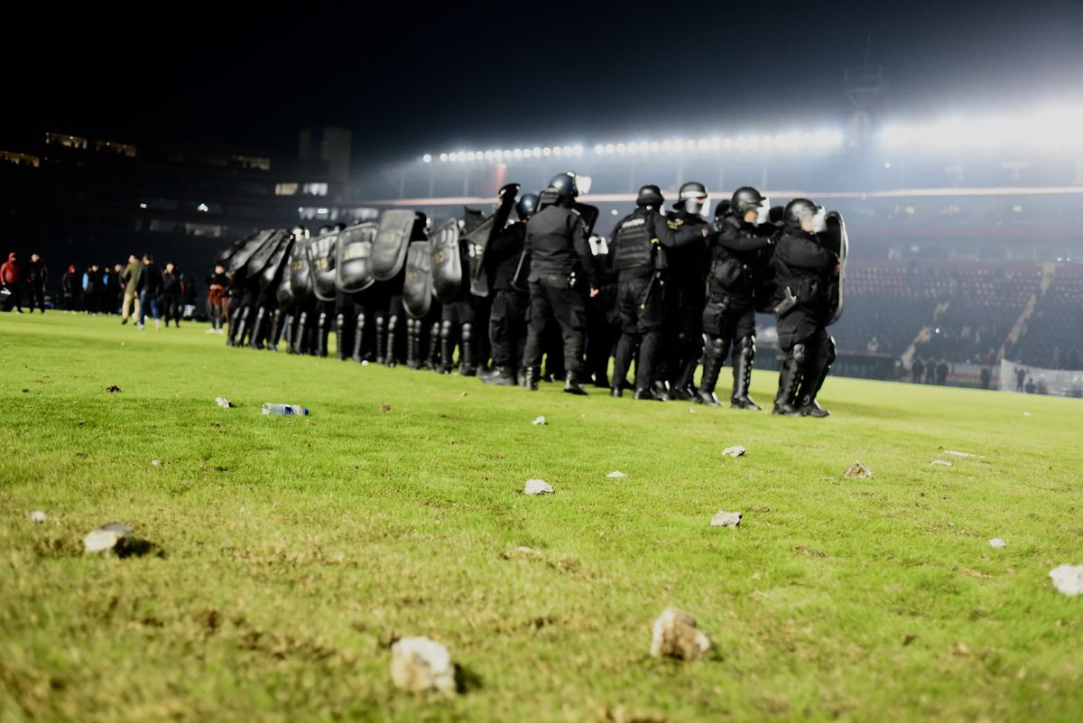 El partido de Colón con Mitre de Santiago del Estero debió ser suspendido