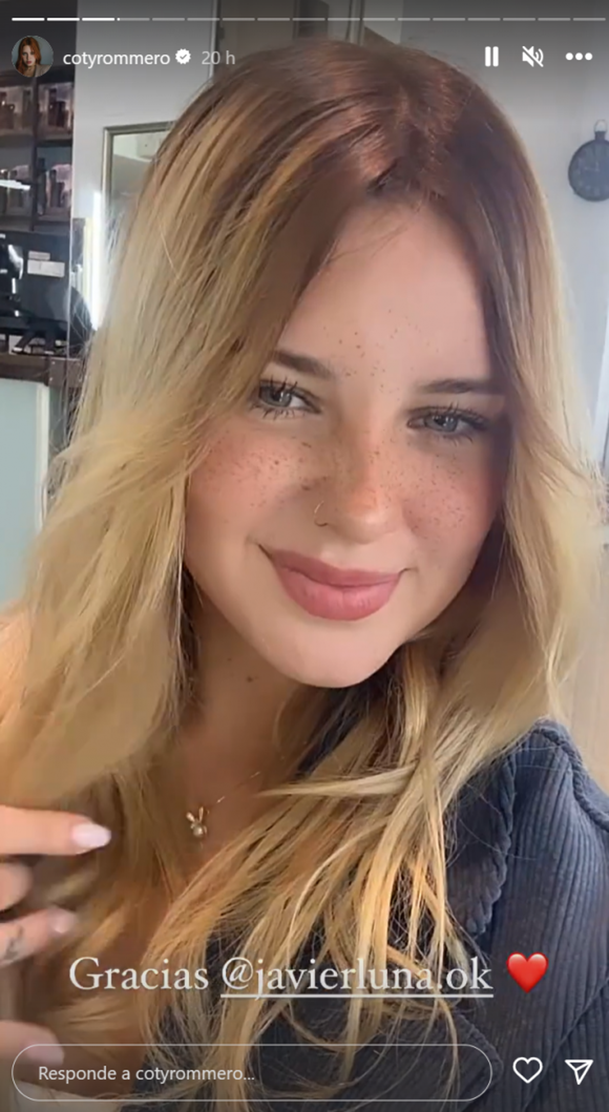 El nuevo cambio de look de Coti Romero.