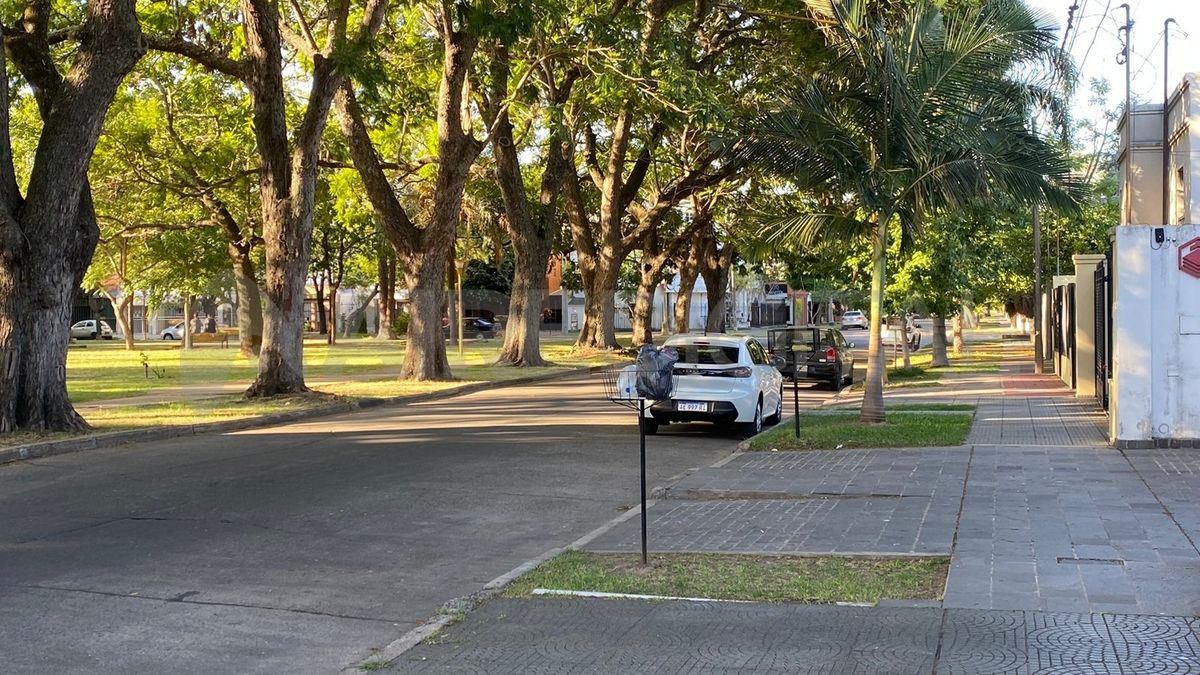Los delincuentes huyeron caminando mientras cargaban los televisores bajo el brazo y llevaban dos carritos de supermercado llenos de pertenencias de la mujer.