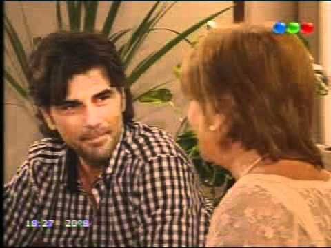 Juan Darthés y Virginia Lago hace años en el ciclo que Historias del Corazón. 