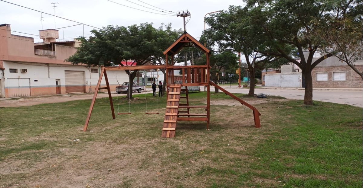 La Plaza La Positiva fue inaugurada por los vecinos de barrio Liceo Norte.