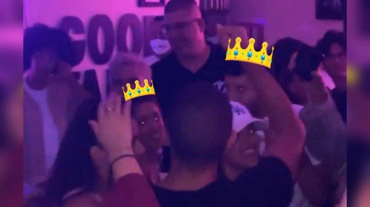 Tini y Yatra en una fiesta en Miami.