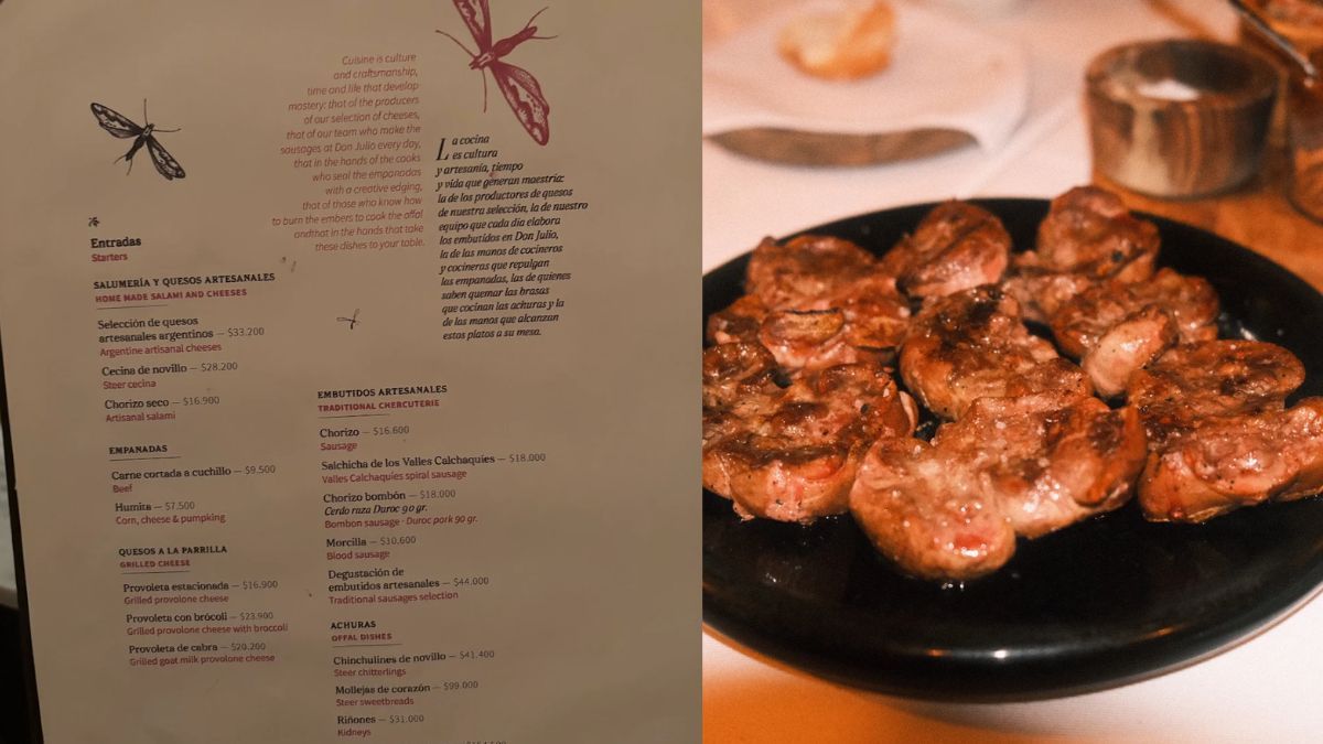 El precio de la porción de omlleja.