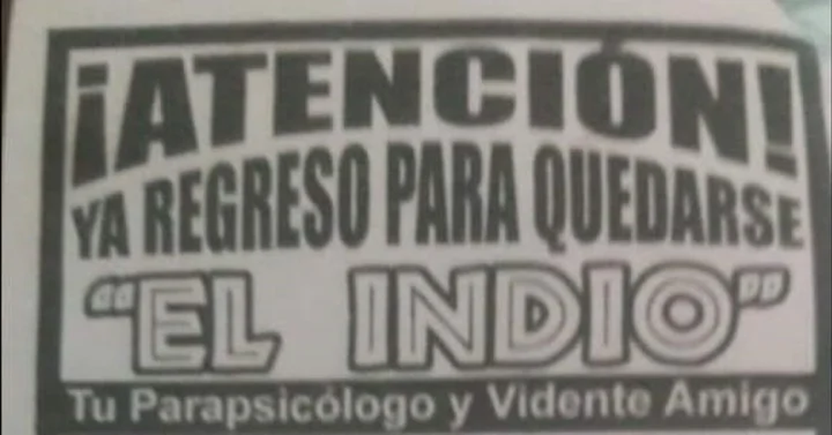 Un posteo del acusado en Facebook.