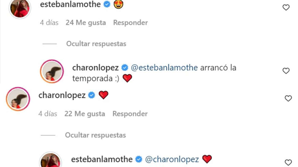 Los dos estuvieron dej&aacute;ndose sugestivos mensajes en sus redes sociales.
