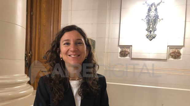 Leticia Di Gregorio, senadora autora del proyecto que obtuvo media sanción en la Legislatura de Santa Fe.
