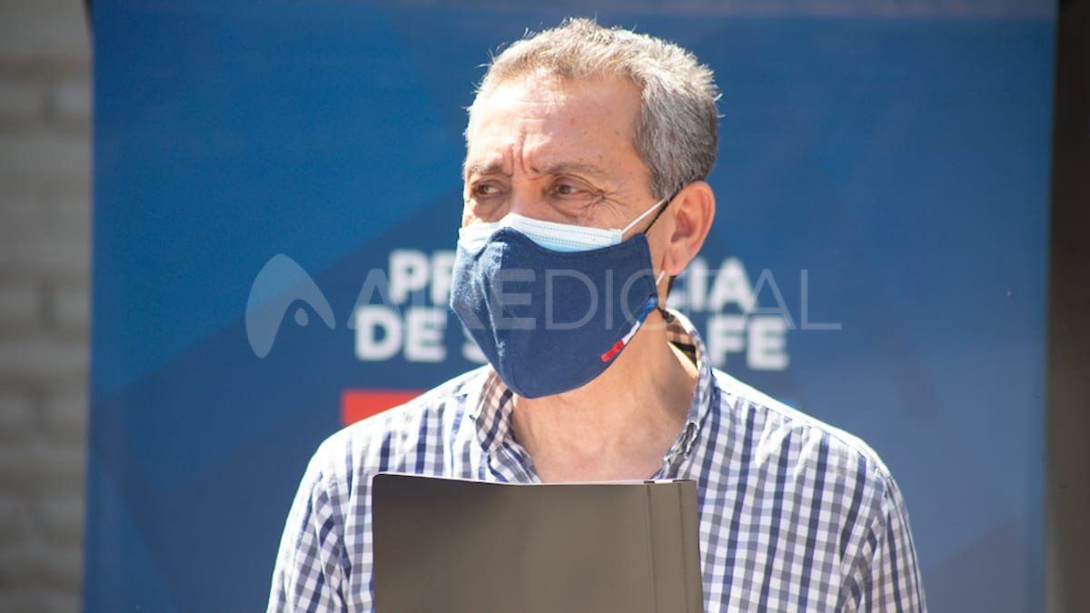 Jorge Prieto, secretrio de Salud del Gobierno de la Provincia de Santa Fe. 