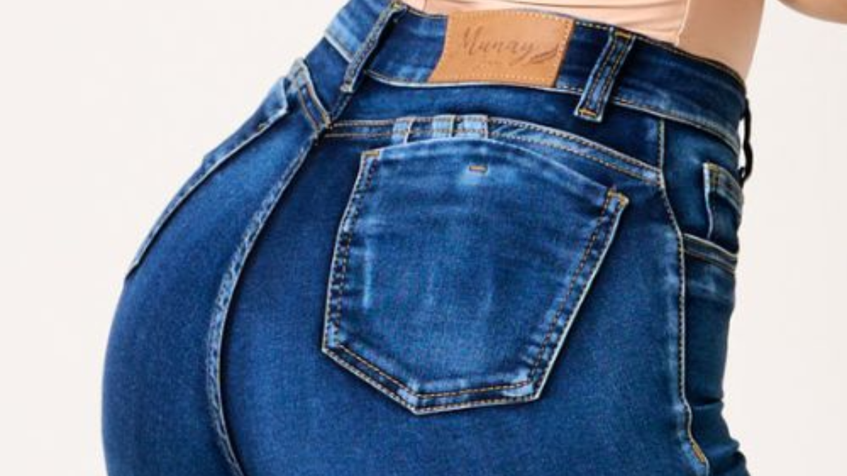 Jean azul profundo. Jean azul profundo.