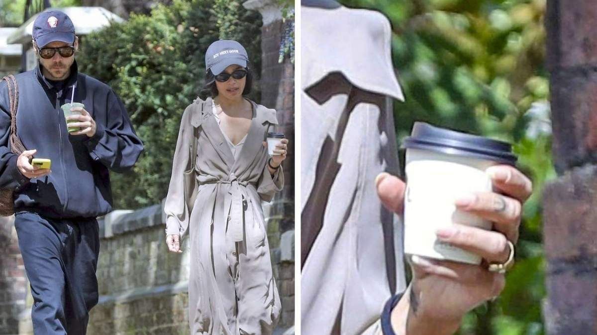 Harry Styles y Zoe Kravitz fueron fotografiados en la capital inglesa tras los rumores de compromiso. La pareja