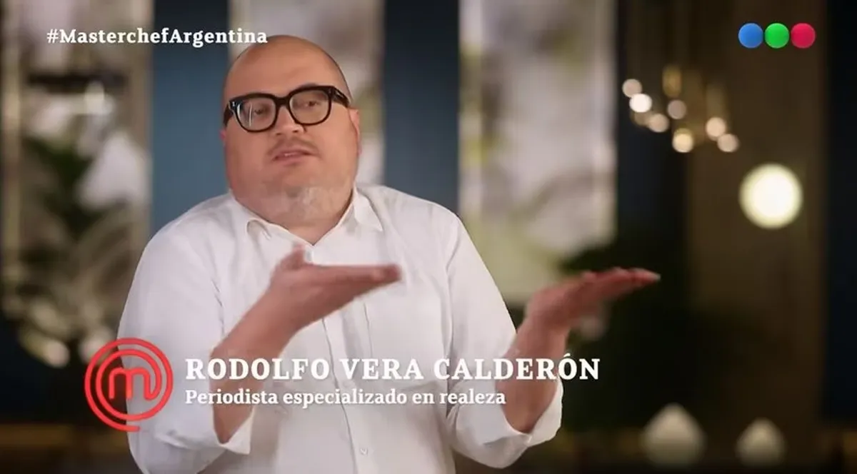En MasterChef, Rodolfo Vera Calderón pasó automáticamente de ronda.