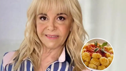 Claudia Villafañe reveló el secreto de sus famosos ñoquis.