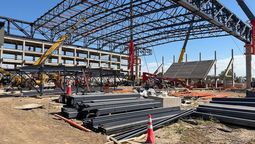 Juegos Suramericanos: el nuevo Microestadio del CARD que construye la Provincia ya transforma el paisaje del sur de la capital.