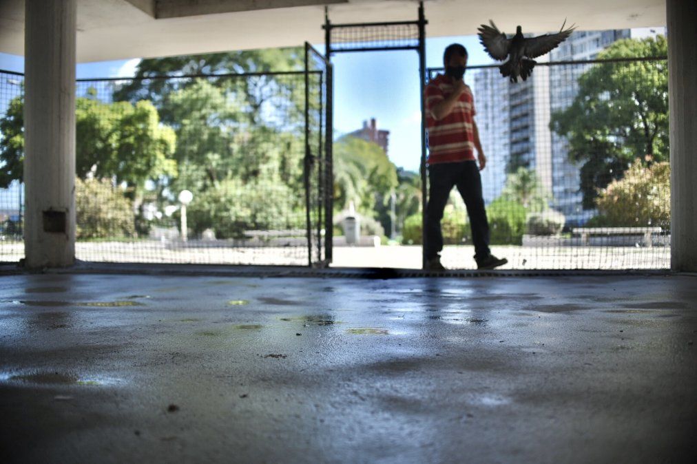 En El Palomar se realizaron obras de recuperación y limpieza del espacio que habitan las aves.