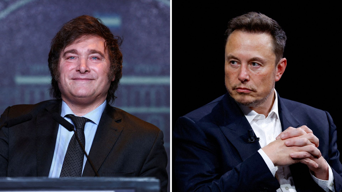 El meme subido de tono sobre Javier Milei que compartió Elon Musk