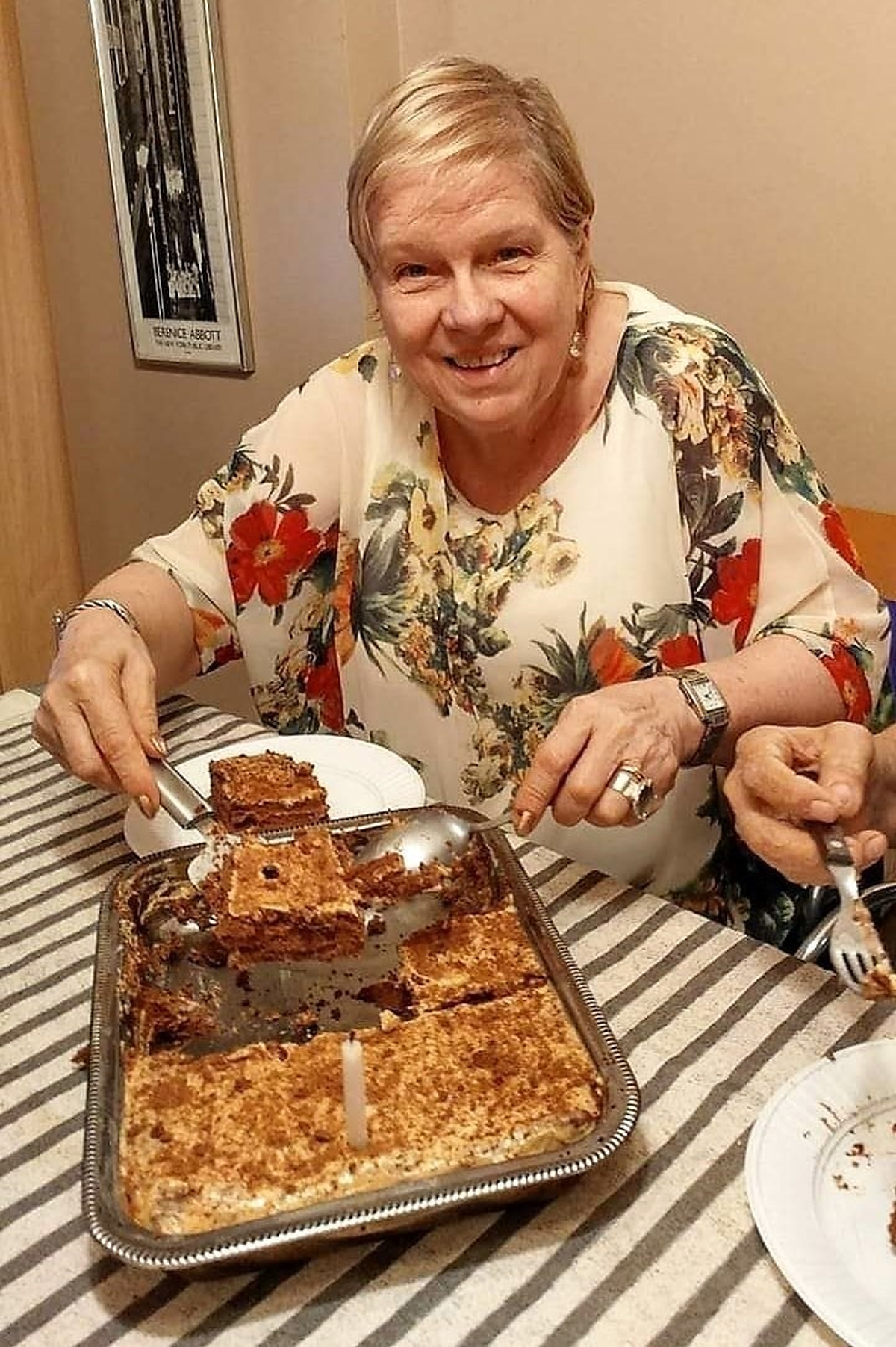 Marité Mabragaña creó la chocotorta en los años '80. Marité Mabragaña creó la chocotorta en los años '80.