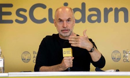 El jefe de Gobierno porteño, Horacio Rodríguez Larreta, presentó este viernes el Presupuesto 2021. El jefe de Gobierno porteño, Horacio Rodríguez Larreta, presentó este viernes el Presupuesto 2021.