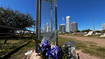Así quedó la ermita de la Virgen de Fátima tras el hecho de vandalismo ocurrido en Puerto Norte.