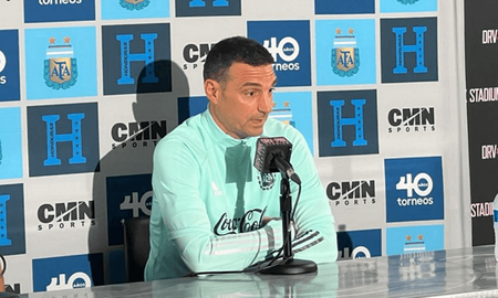 El director técnico de la Selección Argentina, Lionel Scaloni, habló este jueves en conferencia de prensa. El director técnico de la Selección Argentina, Lionel Scaloni, habló este jueves en conferencia de prensa.