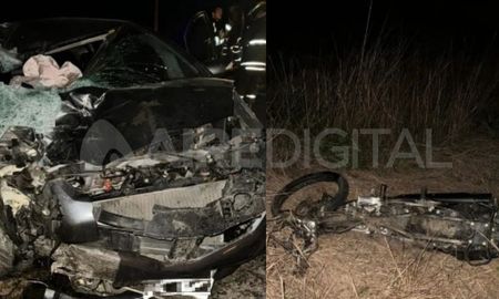 Tragedia en Nelson: una pareja perdió la vida en la ruta provincial N°6. Foto: El Esperancino