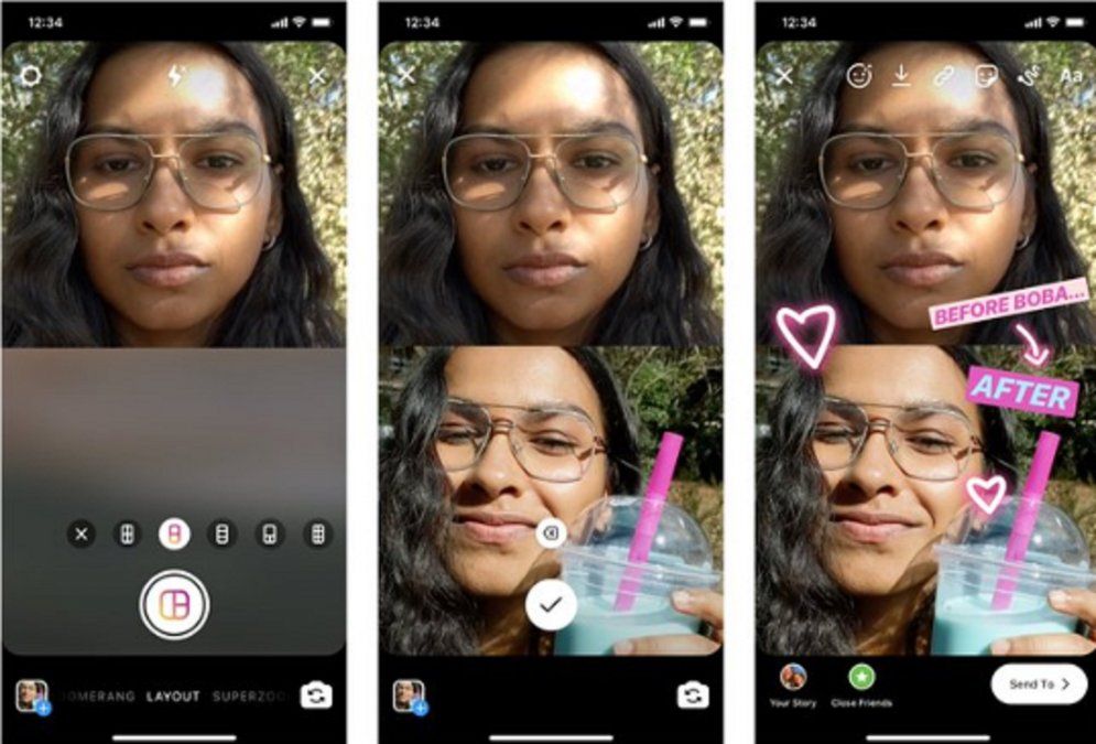 Ahora podés publicar más de una foto en tus historias de Instagram