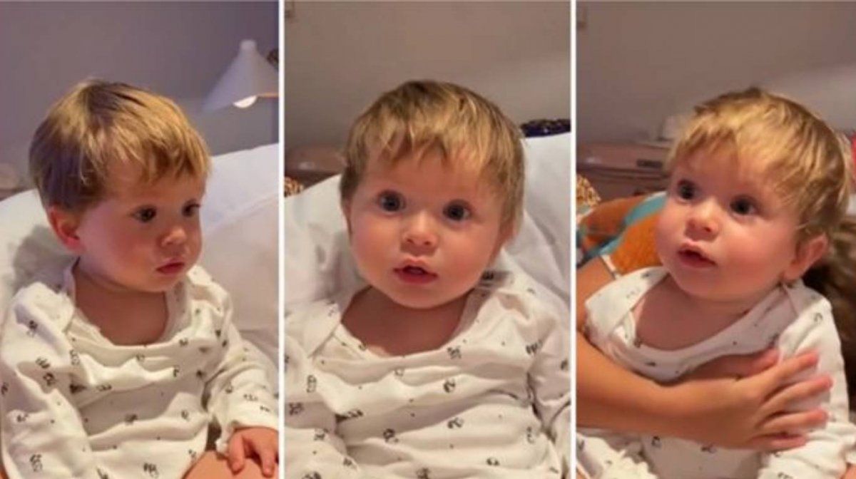 Amancio Vicuña tiene un año y cuatro meses.