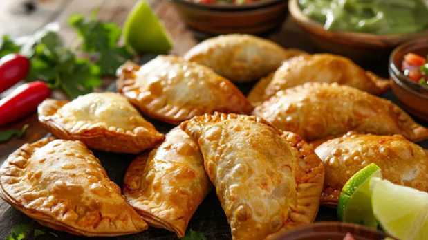 Estas son 3 ideas de rellenos saludables para empanadas.