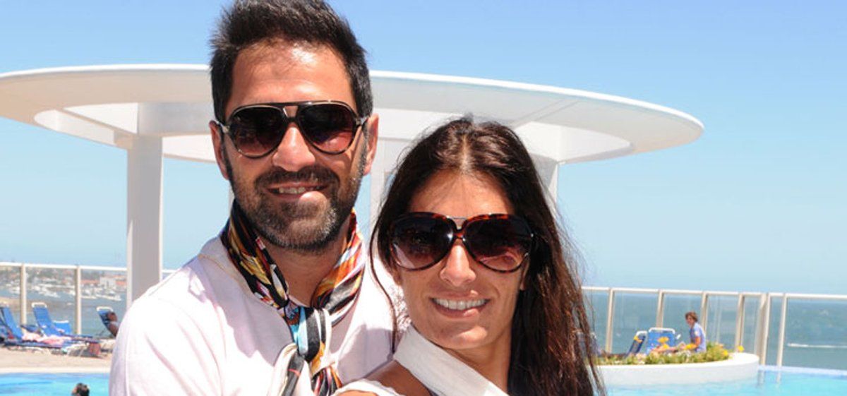 Mariano Iúdica acompañó a Romina Propato a vacunarse contra el covid.