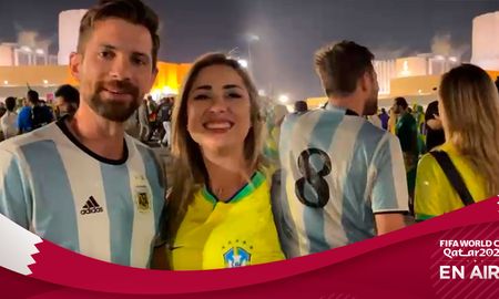 Federico y Bruna se conocieron hace un tiempo y ahora coincidieron en Qatar. Federico y Bruna se conocieron hace un tiempo y ahora coincidieron en Qatar.