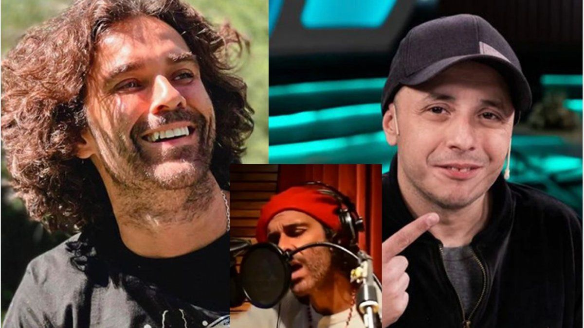 El cantante mantuvo un inesperado ida y vuelta con Mariano Martínez, quien compartió en sus redes sociales una versión de