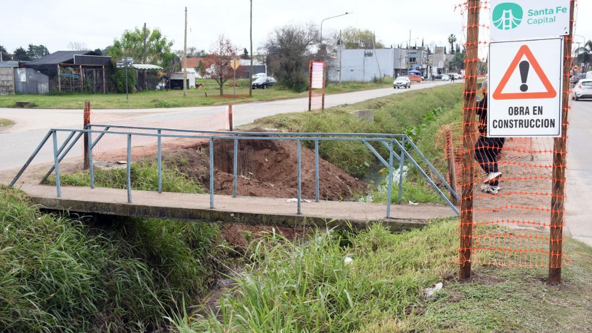 La Municipalidad de Santa Fe ejecuta la primera etapa de la obra.&nbsp;