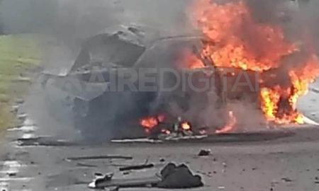 El accidente ocurrió en la autopista Rosario - Buenos Aires, a la altura de la localidad de Alsina. El accidente ocurrió en la autopista Rosario - Buenos Aires, a la altura de la localidad de Alsina.