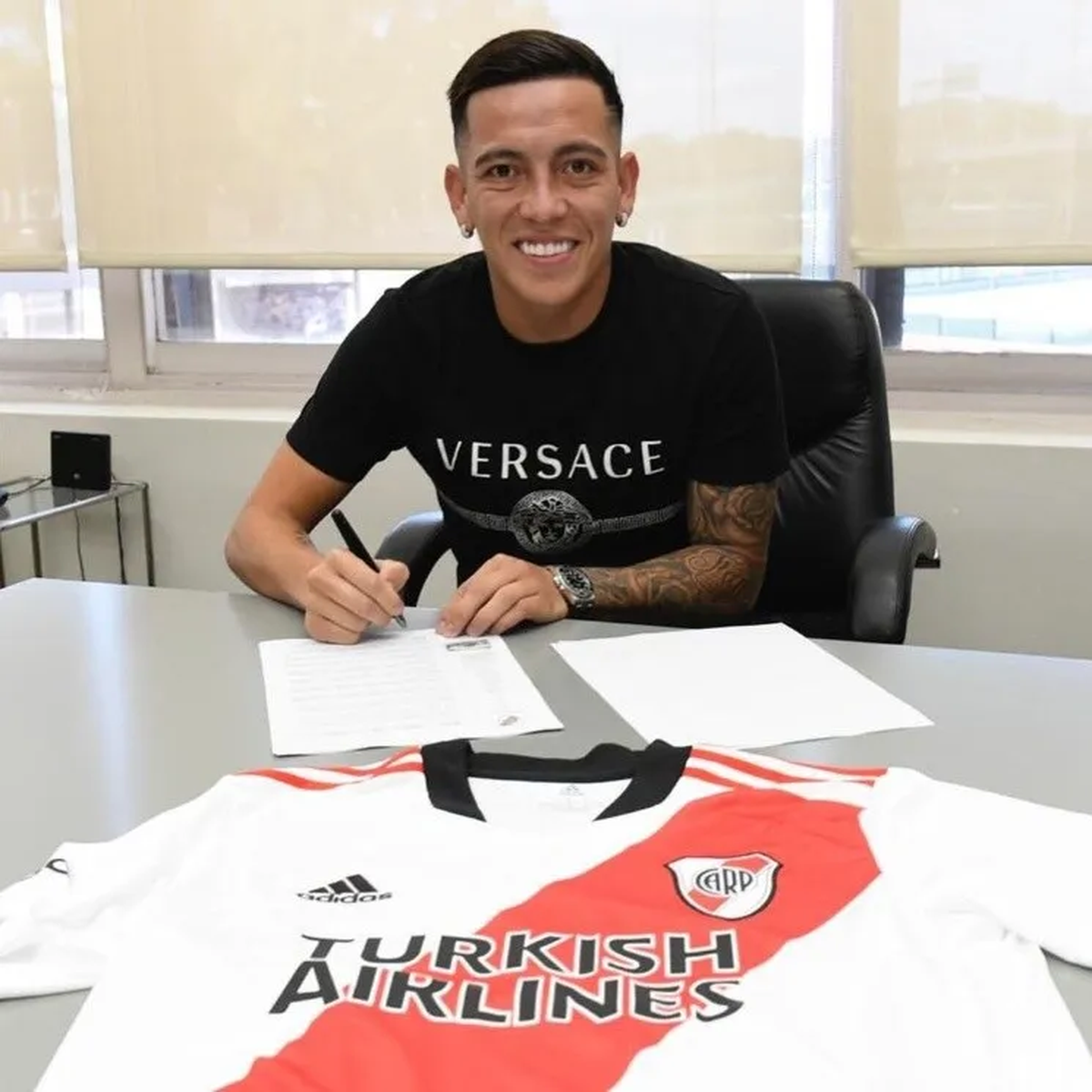 Esequiel Barco le habría enviado mensajes 