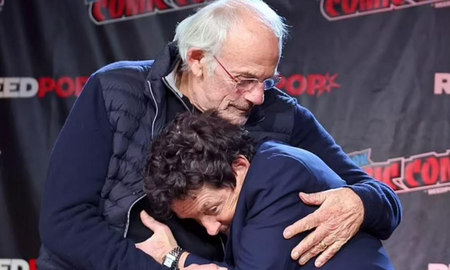 Volver al futuro: así fue el emocionante reencuentro de Michael J. Fox y Christopher Lloyd Volver al futuro: así fue el emocionante reencuentro de Michael J. Fox y Christopher Lloyd