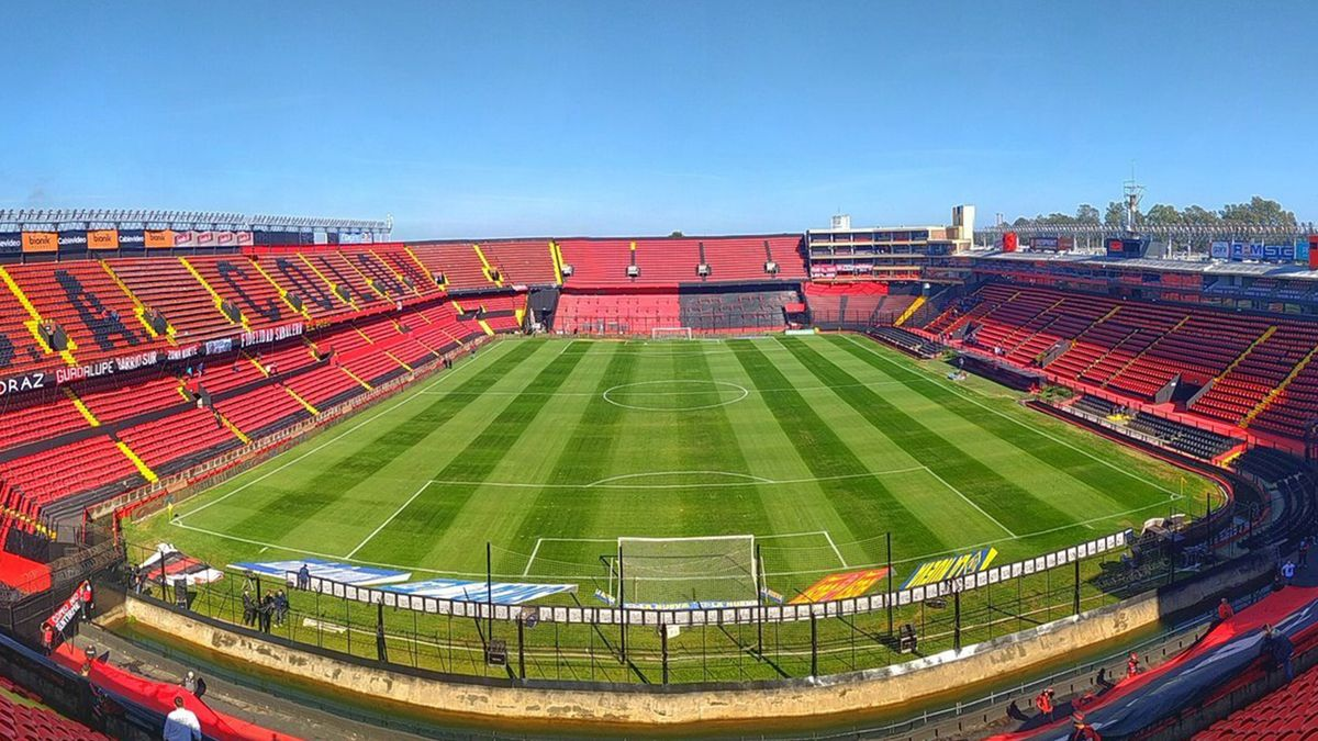 El estadio Brigadier López donde Colón hace de local en el torneo de AFA.