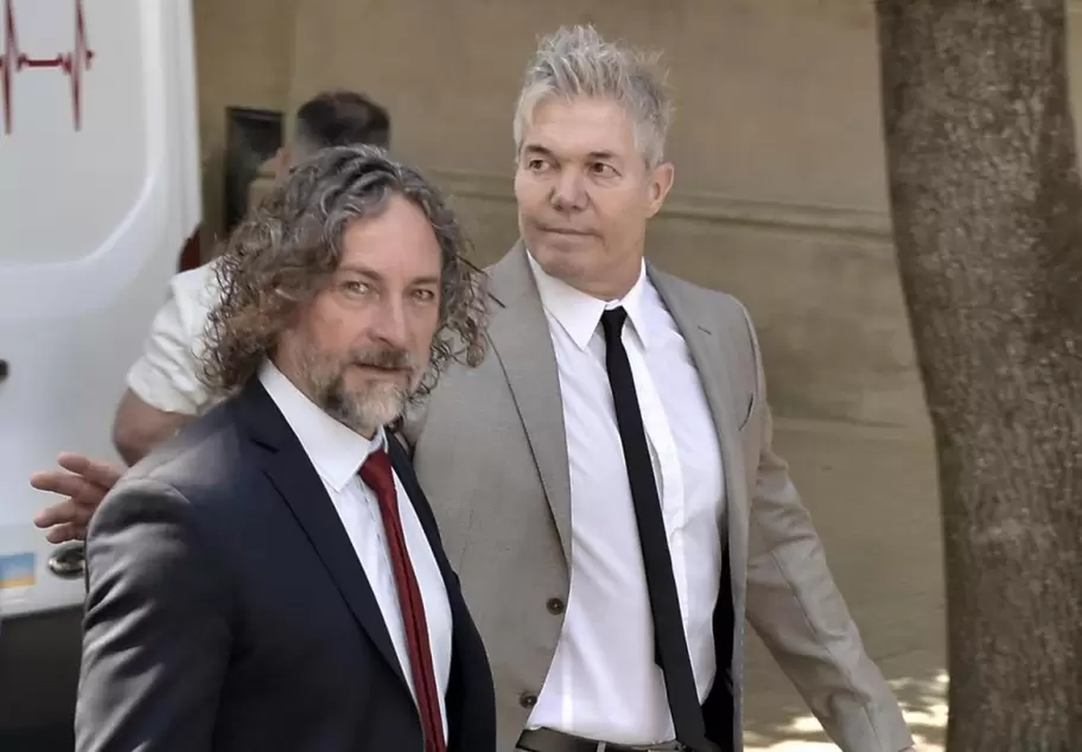Fabián Améndola y Fernando Burlando. Fabián Améndola y Fernando Burlando. 
