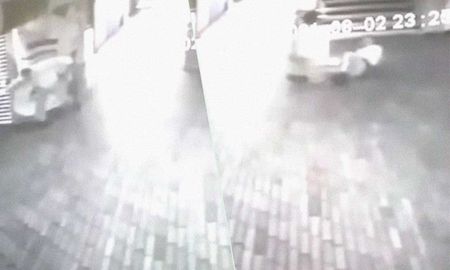 Captura del video sobre un supuesto ataque de un ente paranormal en la alcaldía de Armenia, en Colombia Captura del video sobre un supuesto ataque de un ente paranormal en la alcaldía de Armenia, en Colombia