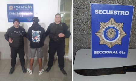 Barrio Barranquitas: un hombre detenido armado Barrio Barranquitas: un hombre detenido armado