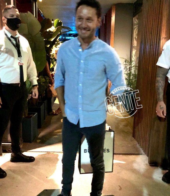 Benjamín Vicuña asistió al cumpleaños de Pampita.