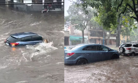Una intensa tormenta azotó distintas localidades de Tucumán y continúa el alerta naranja. Una intensa tormenta azotó distintas localidades de Tucumán y continúa el alerta naranja.