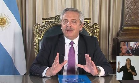 por cadena nacional, fernandez brindo recomendaciones por cadena nacional, fernandez brindo recomendaciones