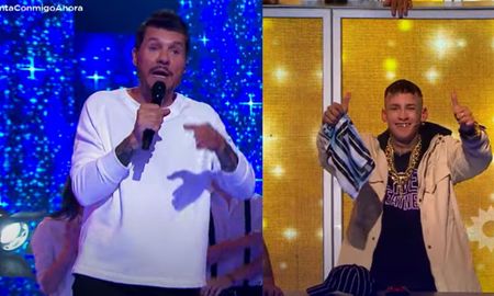 Marcelo Tinelli demostró su apoyo a L-Gante en Canta Conmigo Ahora Marcelo Tinelli demostró su apoyo a L-Gante en Canta Conmigo Ahora