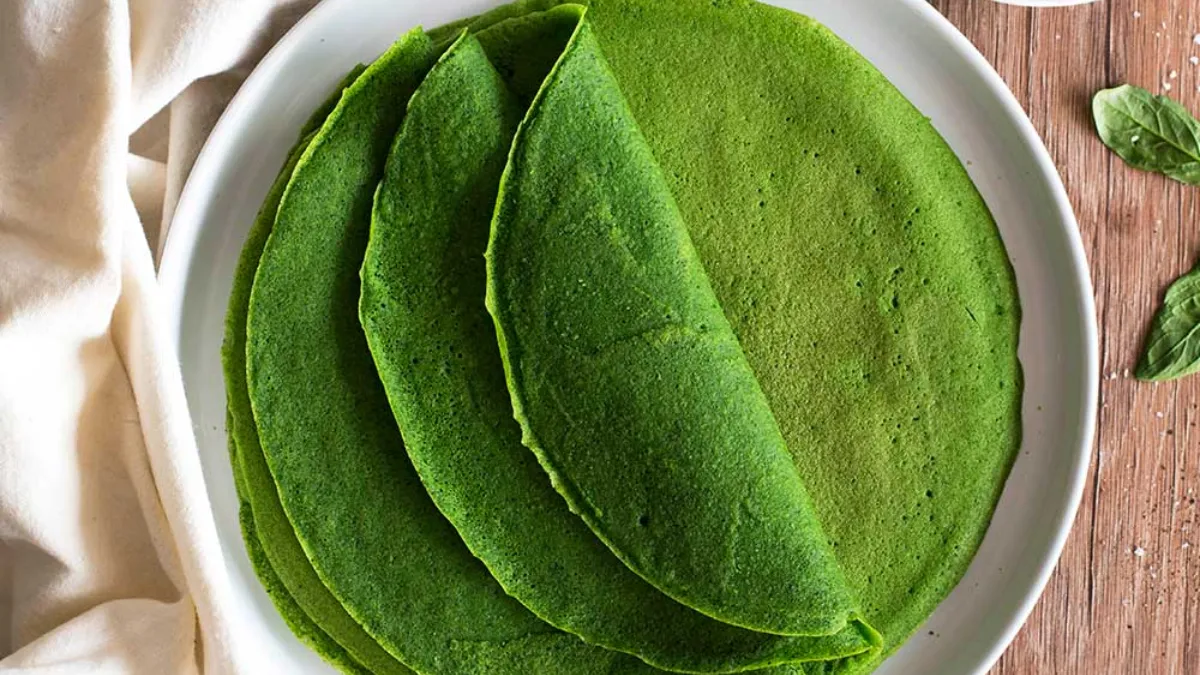 Estos panqueques pueden rellenarse con un sinfín de opciones. Estos panqueques pueden rellenarse con un sinfín de opciones.