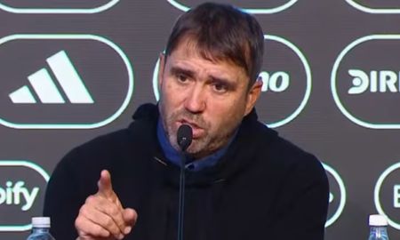 “No te lo voy a permitir”: el fuerte cruce de Coudet con un periodista tras el triunfo de River