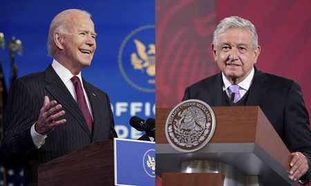 Biden debe trabajar para establecer una relación productiva con su par mexicano. Biden debe trabajar para establecer una relación productiva con su par mexicano.