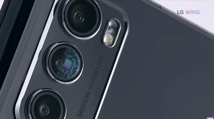 LG Wing: el celular con doble pantalla.