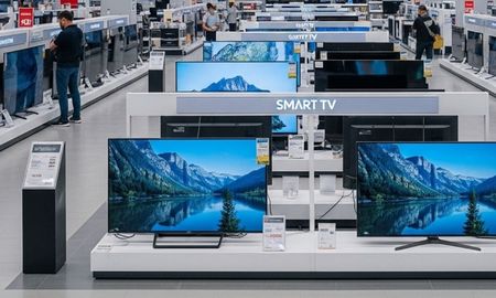 un supermercado ofrece televisores smart tv con hasta 30% de descuento y 12 cuotas sin interes un supermercado ofrece televisores smart tv con hasta 30% de descuento y 12 cuotas sin interes