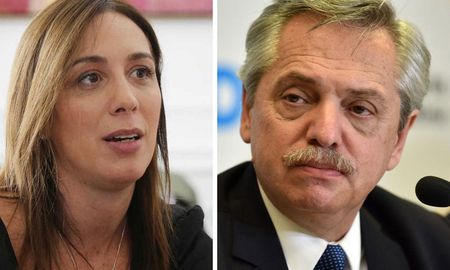 Alberto Fernández cruzó a la gestión de María Eugenia Vidal por la política sanitaria de Buenos Aires. Alberto Fernández cruzó a la gestión de María Eugenia Vidal por la política sanitaria de Buenos Aires.