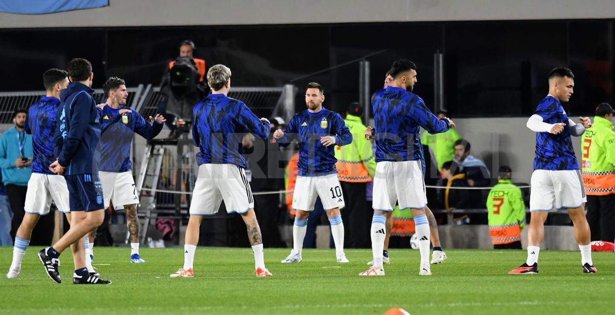 Lionel Messi será titular contra Perú.&nbsp;